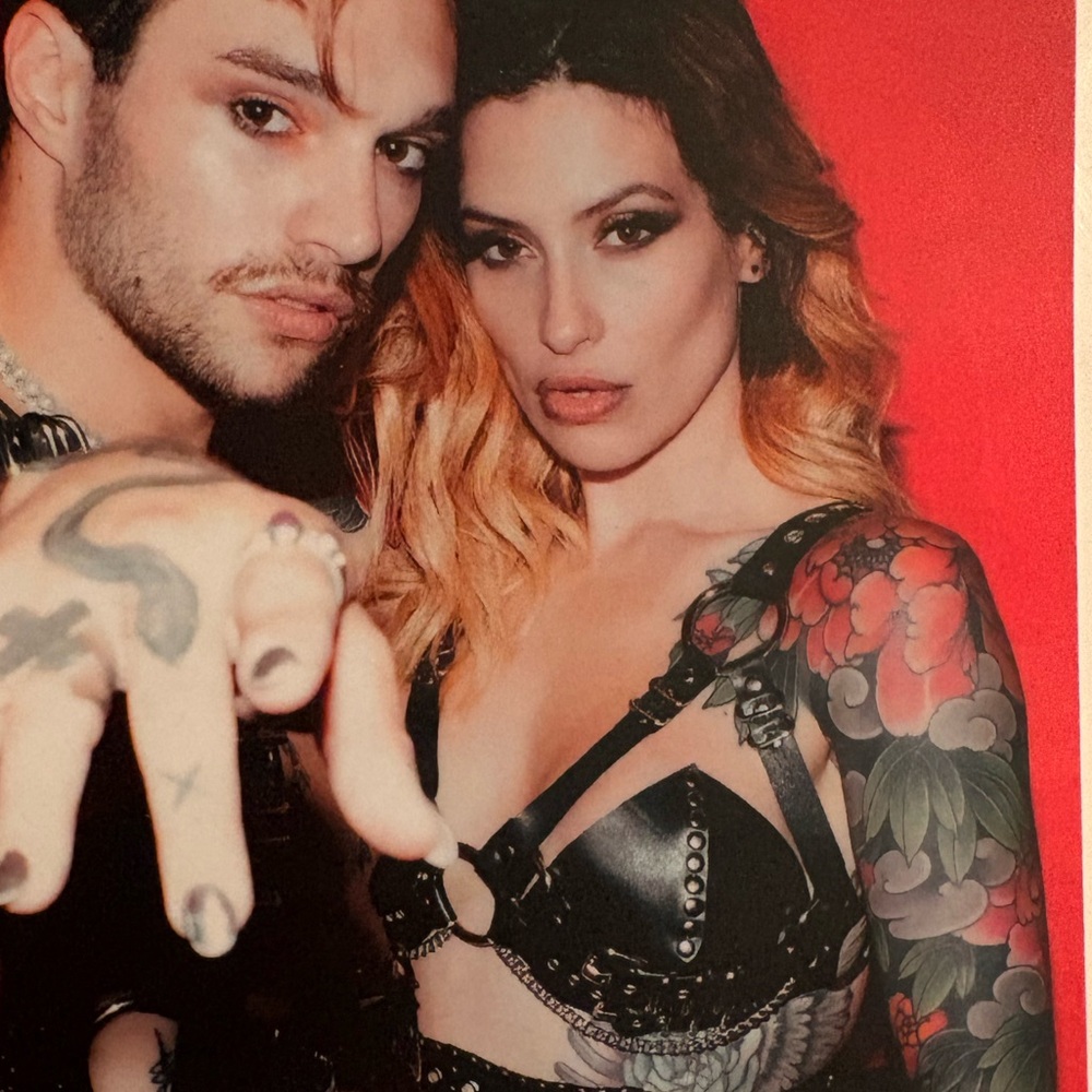 Broke Boutique Stacked Bra- rubber